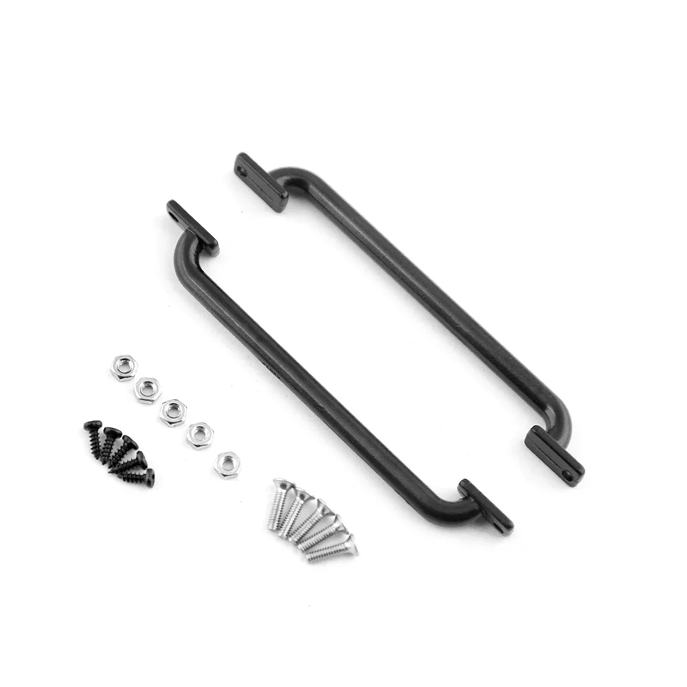 1Pair DIY Metal Body Handl Handrail Knob Balustrade Armrest for 1/10 RC Car TOYOTA Tamiya Cherokee D90 D110 SCX10 TRX-4 Wrangler
