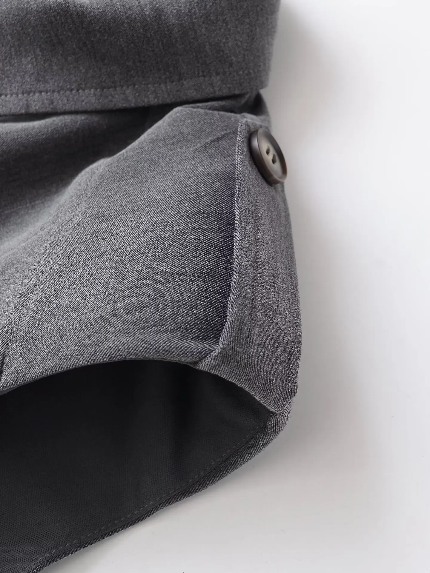 الرجعية الفرنسية نمط رمادي التلبيب طوق الكتف وسادة فستان بلا أكمام المرأة منخفضة الخصر سوينغ ألف اصطف سوينغ سترة فساتين Vestidos