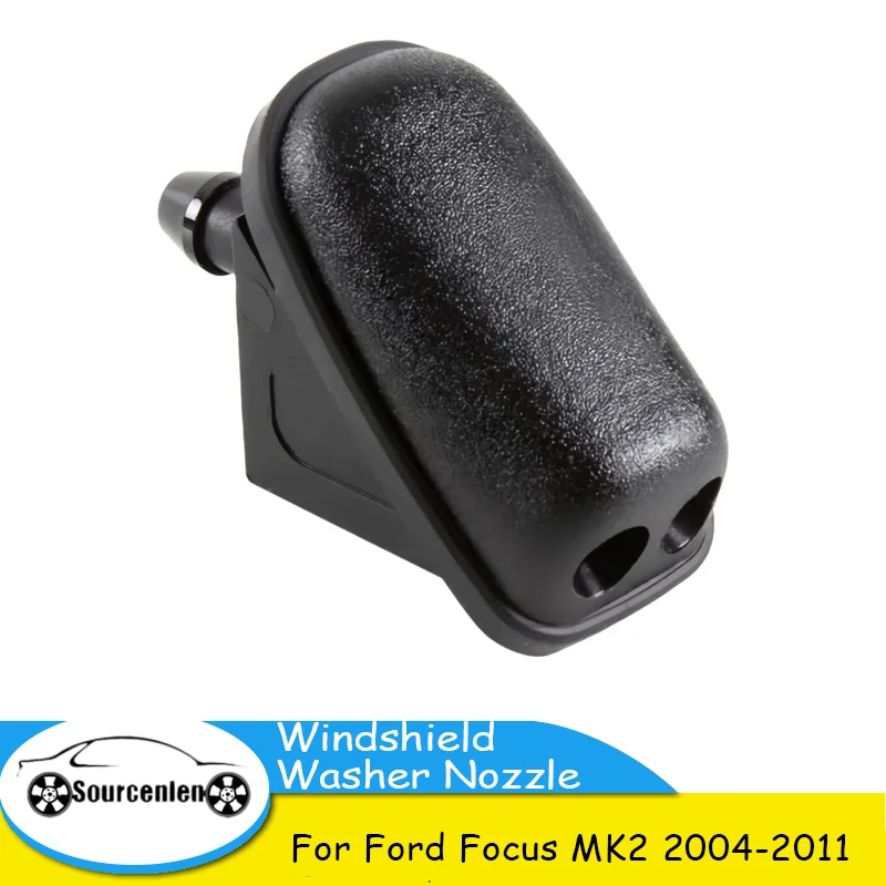 4M5117666AA 4M5117666AB 2PCS Brand New Windshield Washer Nozzle for Ford Focus MK2 2004-2011