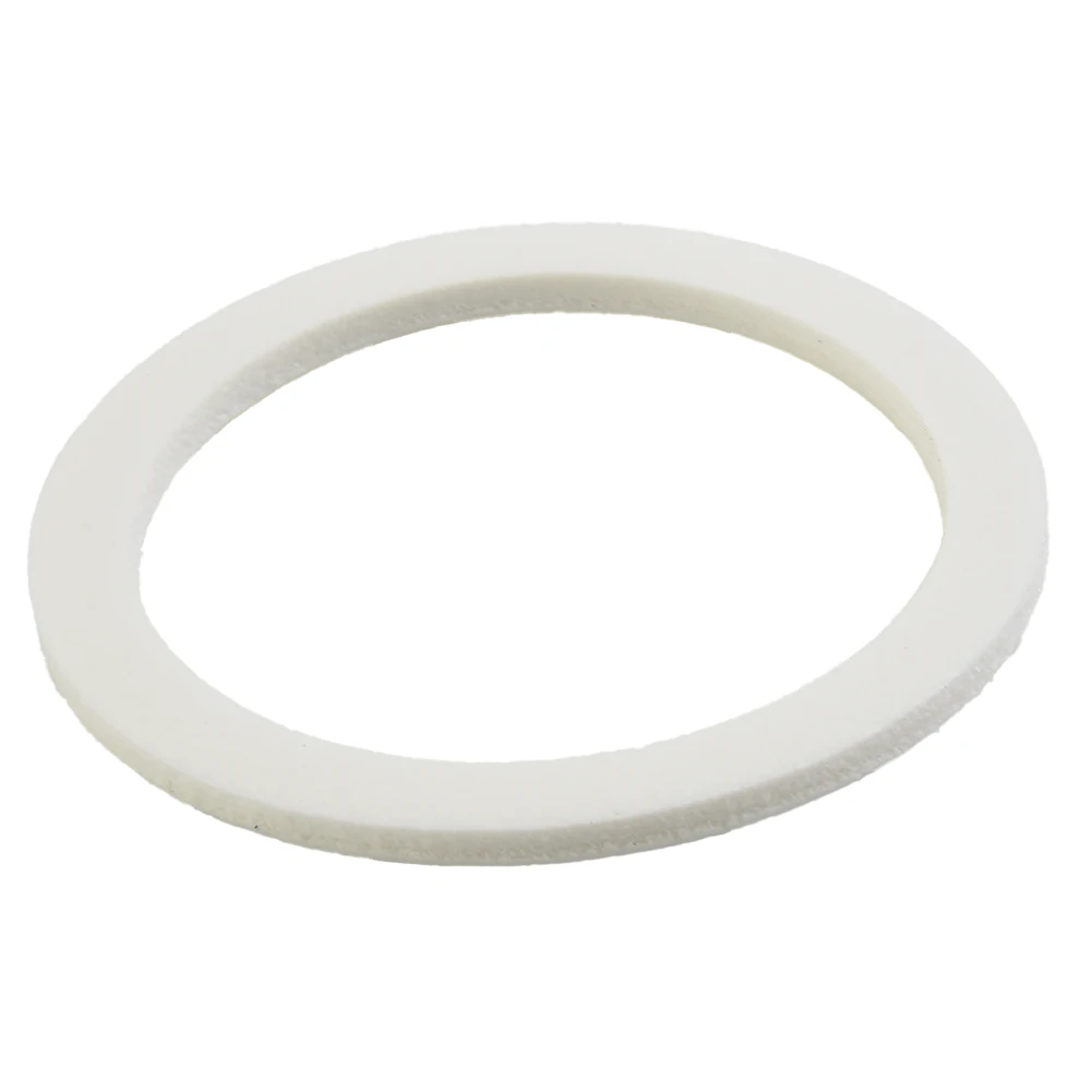 Junta tórica para tapa IBC S60x6, sello de espuma PTFE, anillo de sellado de repuesto, accesorios de barriles de lluvia de riego de jardín blanco, 10 piezas