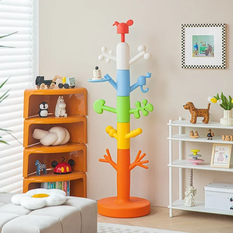 Designer Paradise Tree Coat Rack Children's Creative Trend Cartoon Floor Color Tree Branches Rotatable