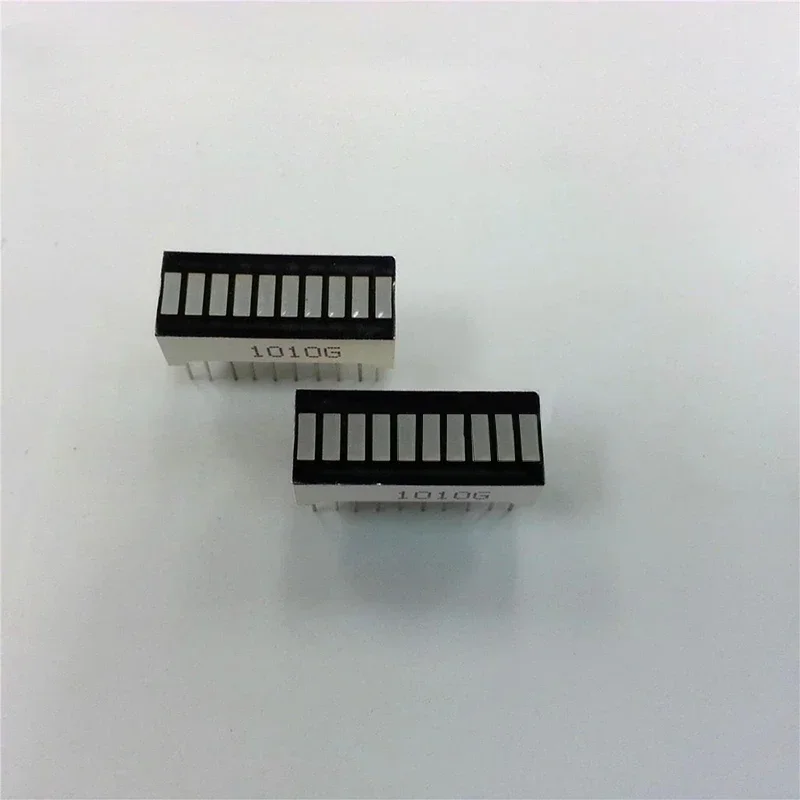 5pcs/set 10 Segment CL1010G Digital Tube 25x10mm Green LED Light Bar Digital Display Green High Quality Display Light Bar