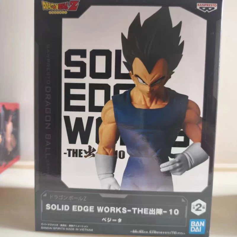 Bandai Auf Lager Banpresto Anime Dragon Ball Super Solid Edge Works THE Cell Vegito Vegeta Action Figur Modell Spielzeug Geschenk