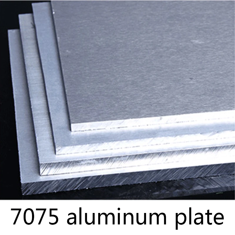 Thickness 15/20/25/30mm CNC Lathe Processing 100*100/150*150mm 7075 Aviation Aluminum Alloy Plate Sheet Thicked Super Hard Block