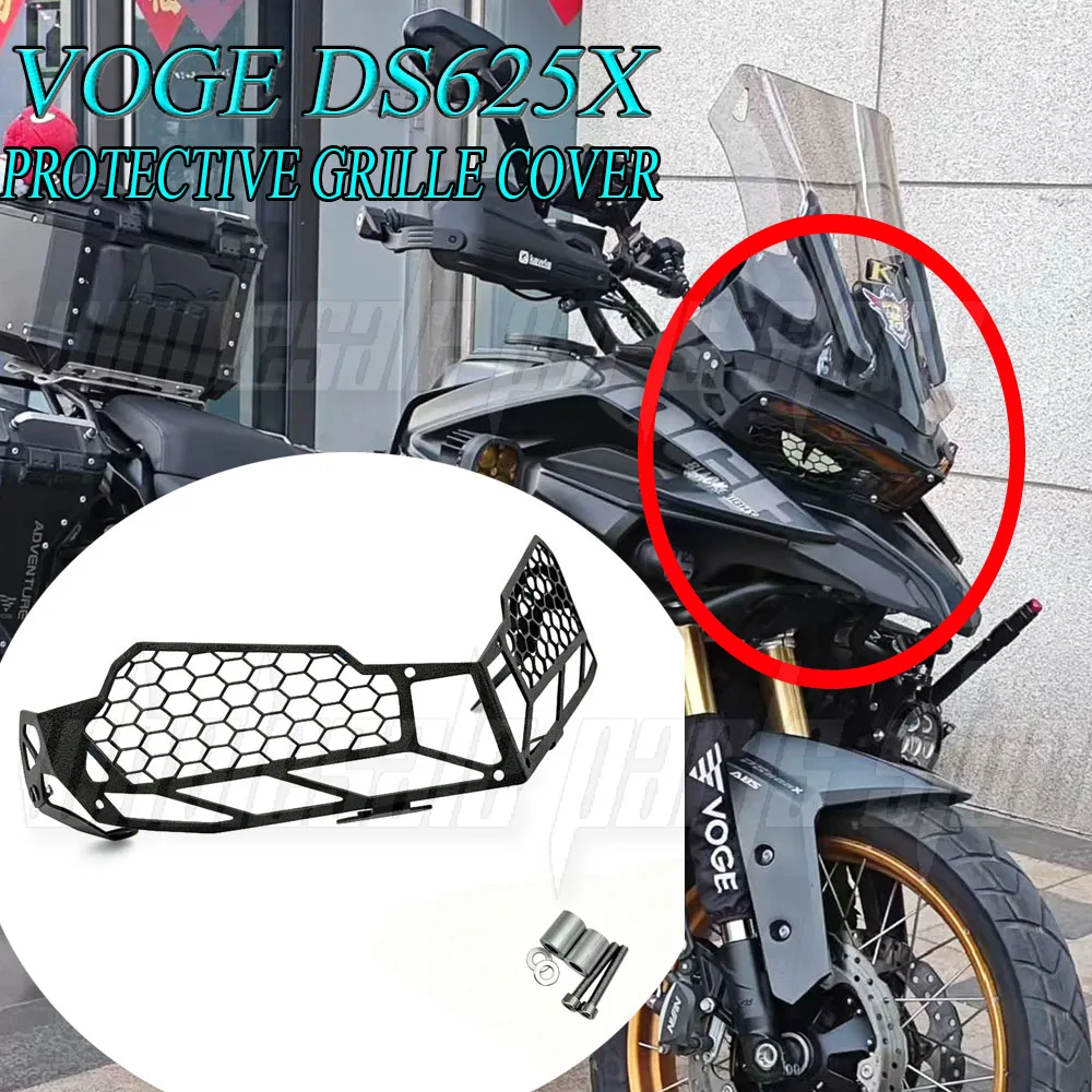 Motorcycle Headlight Treadlight Guard Grille Cover im Coverit FOR VOGE DS625X 625DSX DSX625 DSX 625 DS 625 X