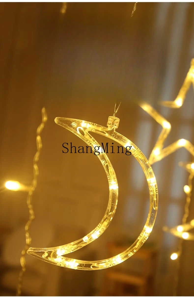 TMJ star lights, small colorful lights, flashing string lights, gypsy stars, bedroom decoration, room layout, ambient lights