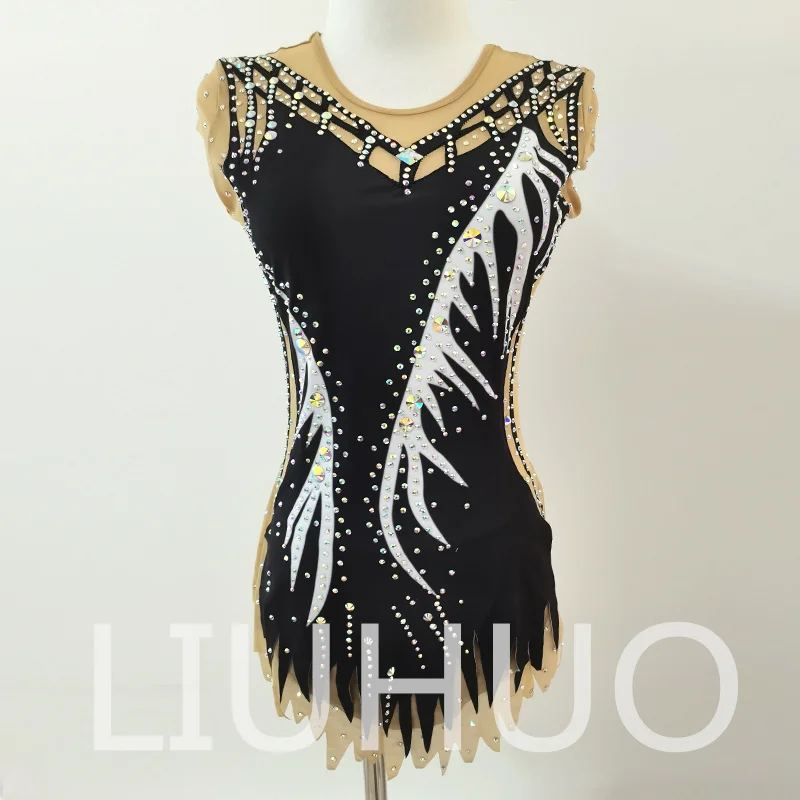 LIUHUO Ritmische Gymnastiek Turnpakje Competitieve Cheerleading Prestaties voor kinderen