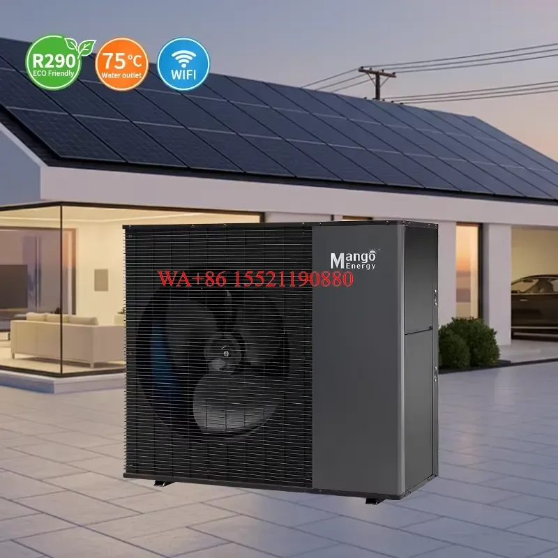 WMWMNU for China Hot Selling R290 CE ERP A+++ DC Inverter Monoblock Air to Water Heat Pump WiFi 8kw 10kw 12kw Cooling Heating