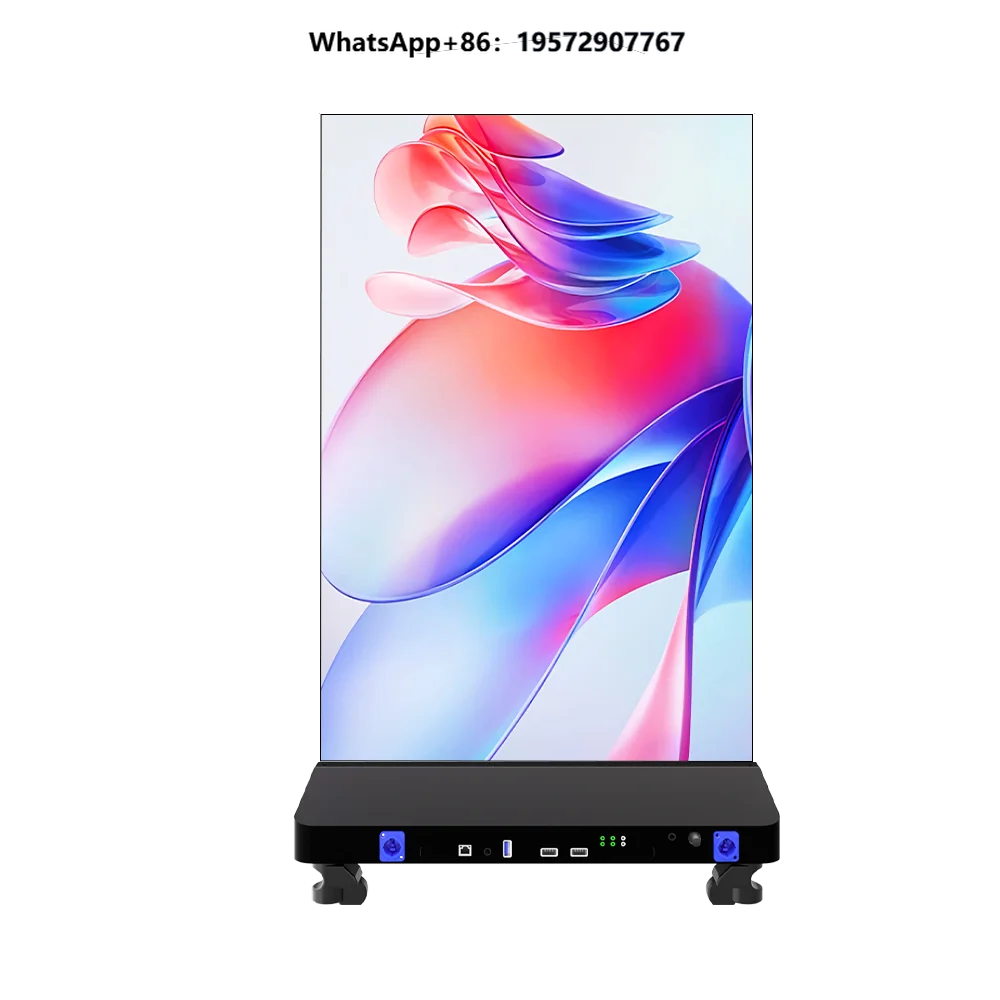 Portable Foldable and Spliced Digital Signage Waterproof Impact-resistant Advertising Led Poster Display Screen