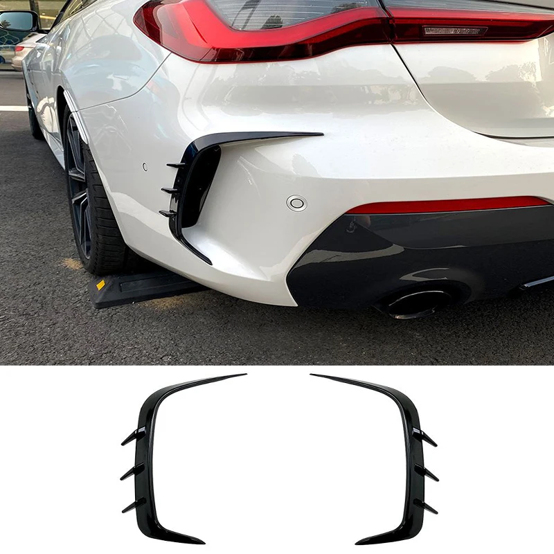 Applicable to BMW 4 Series G22 G23 425i 430i M440i M Sport Rear Wind Knife Blade Car Stickers Modification