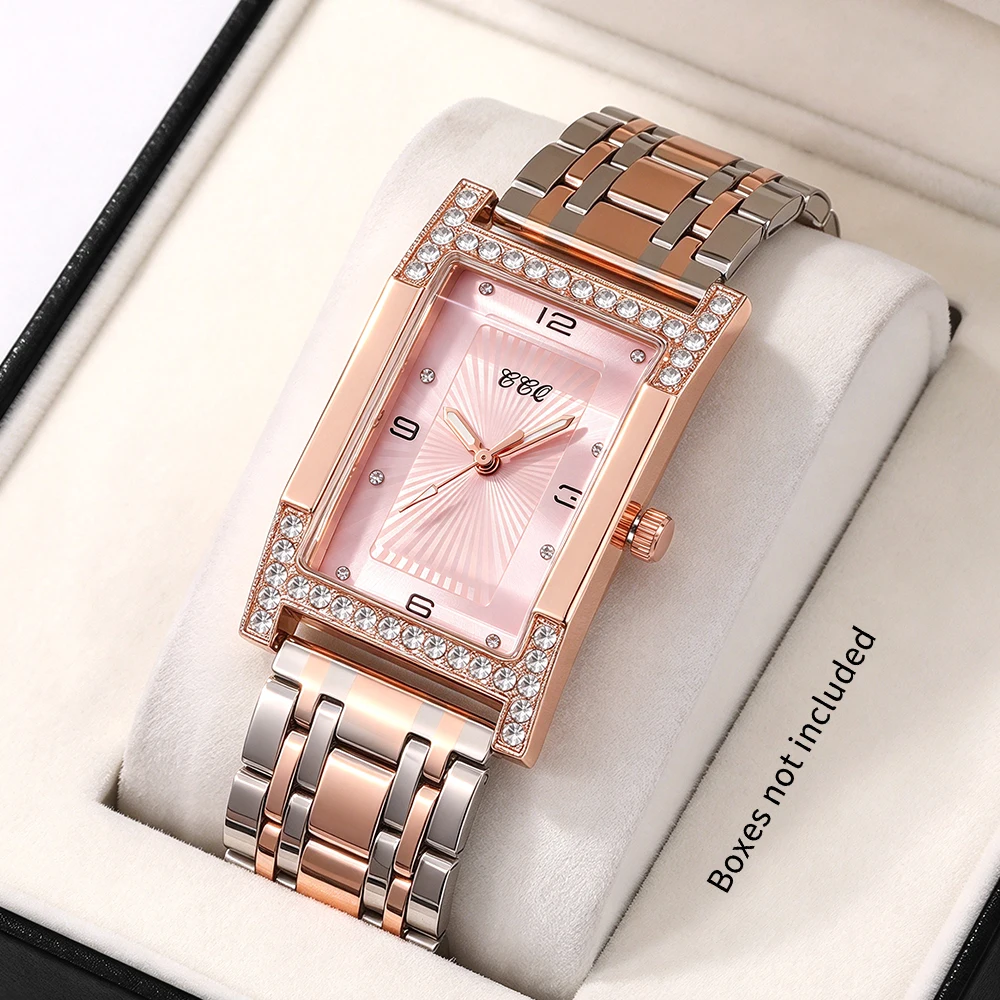 1PCNew Women's Quartz Watch - Gift And Exquisite Combination - Suitable For All Holiday Occasions.(Box Not Included)