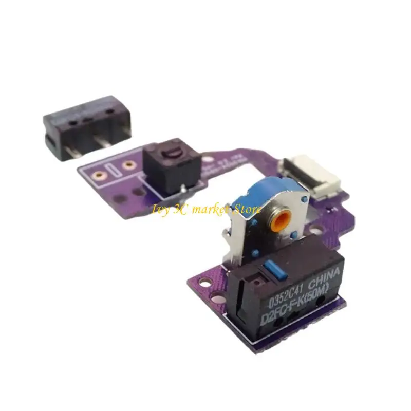 

D7YC Mouse Hot Swap Motherboards PCB Board MicroSwitch for GProX Superlight 2 Dex with Dustproof Gold Encoders