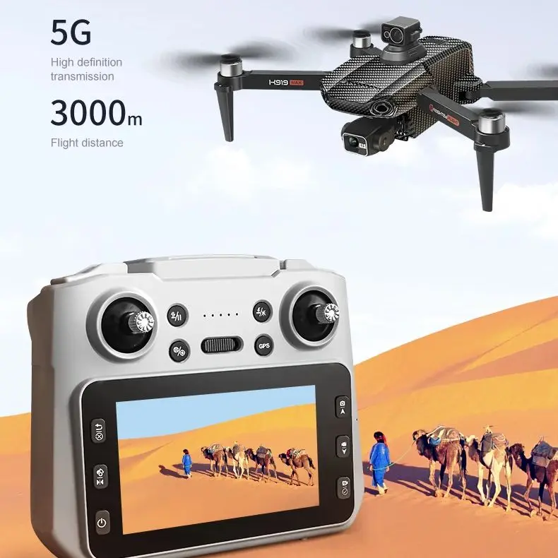

K919 MAX MAX GPS Drone 8K HD Aerial Photography Dual Camera Brushless Quadrotor Laser Obstacle Avoidance Aerial Optical