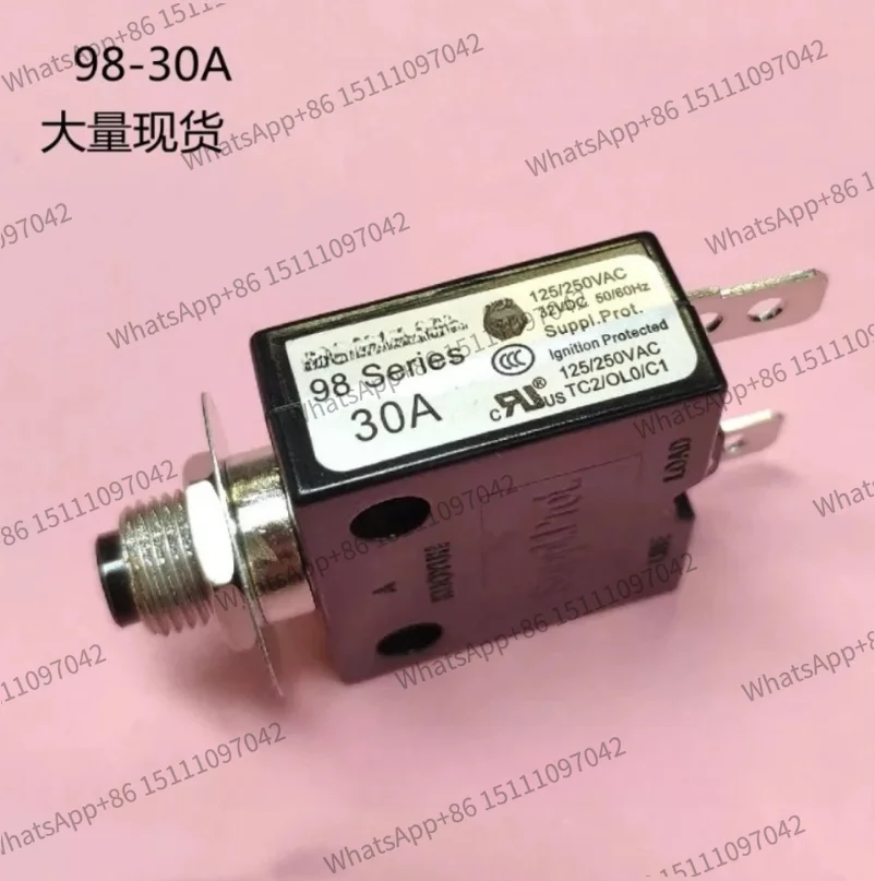 for  Yu KUO YUH 98-30A overload protector, overcurrent protector 98 series 30A overload switch