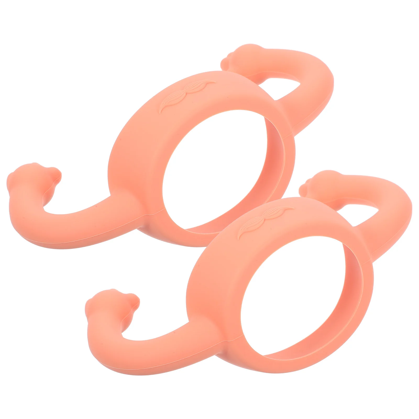 

2Pcs Baby Bottle Soft Handles for Infant Toddler Feeding Bottles Exquisite Color Sturdy Design Simple to Use Convenient