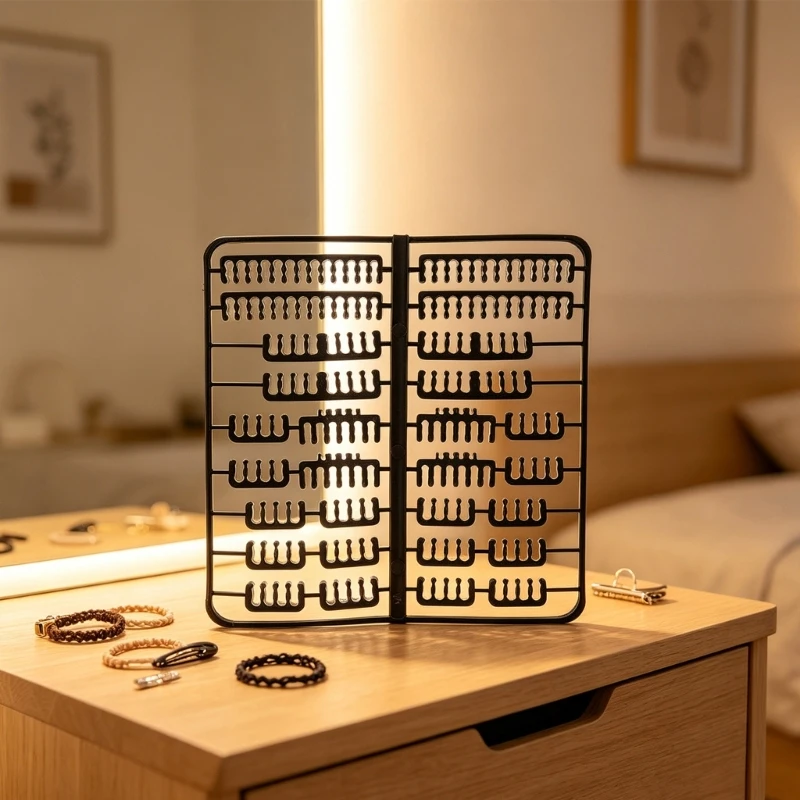 Desktop Power Wire Guide 28PCS ABS Routing Board for PC Builders, Snap-Off Spacing Tool and Case Layout Planning 896C