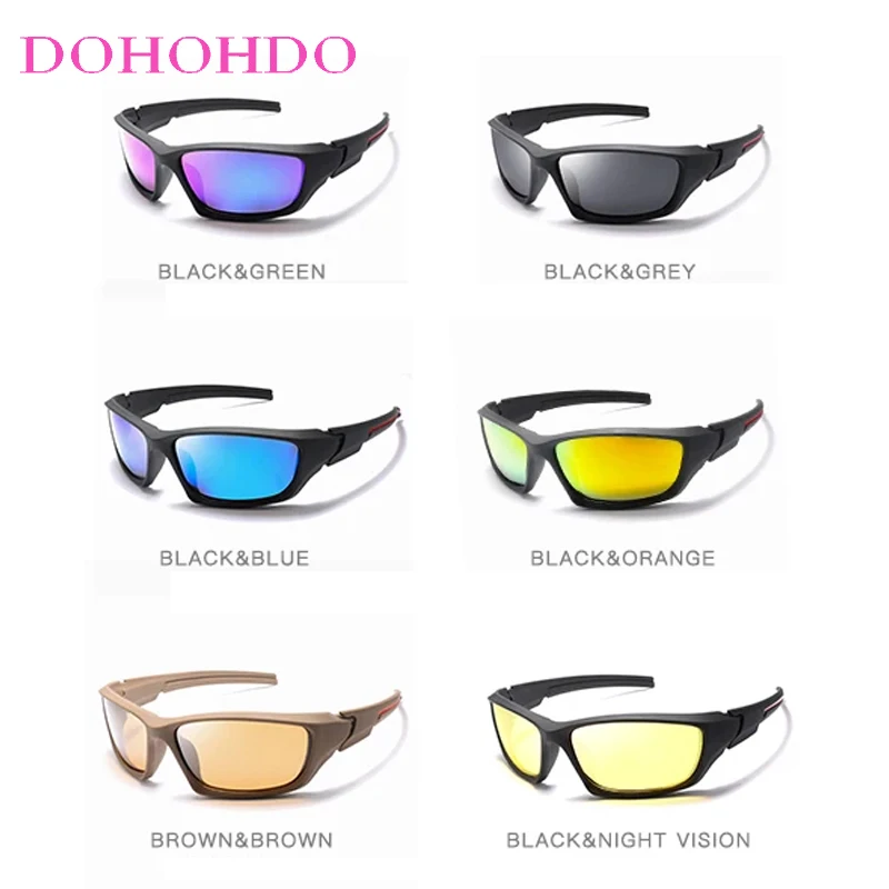 2025 Night Vision Polarized Sunglasses Men Women Sports Driving Anti-Glare Classic Brand Fishing Cycling Glasses Goggles UV400