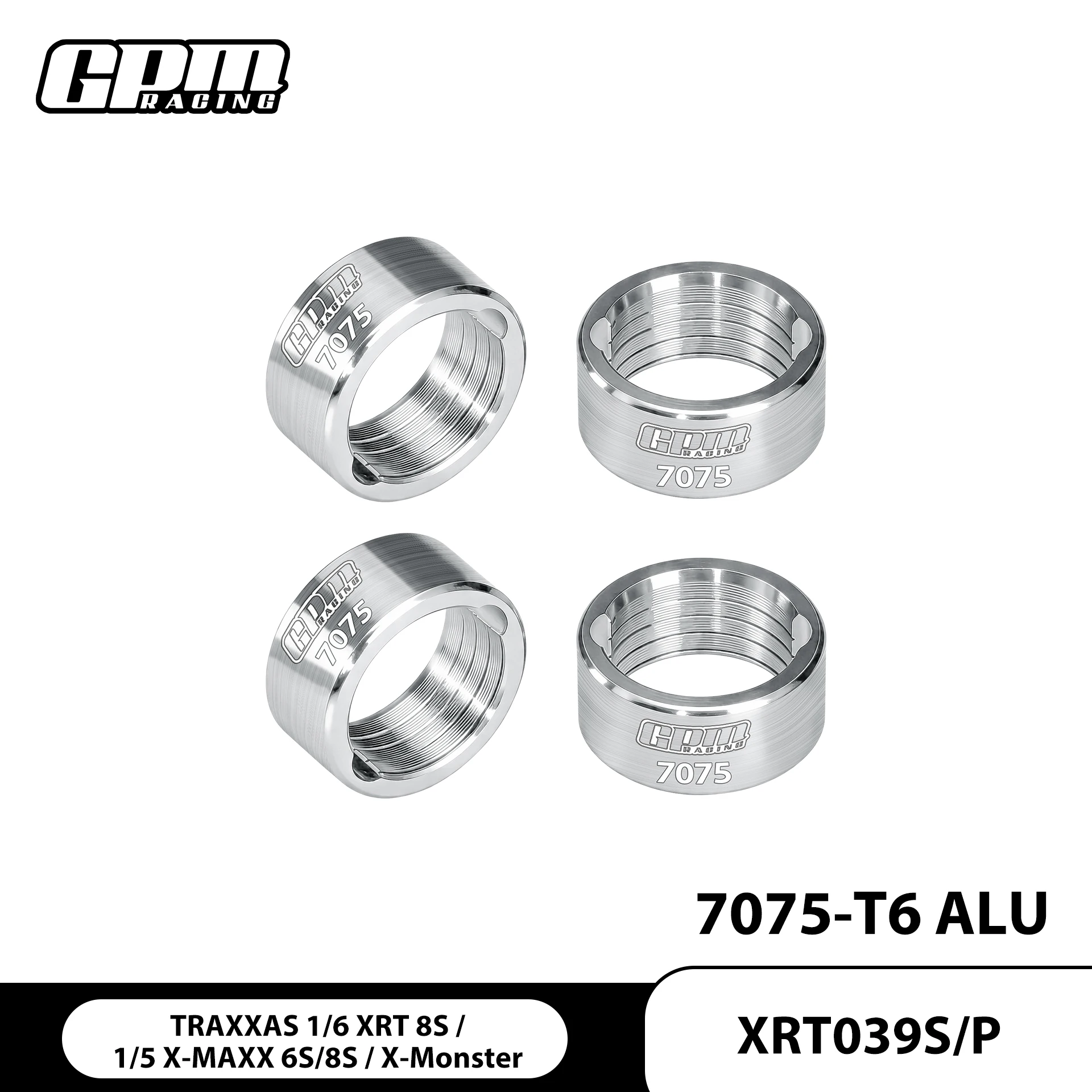

GPM Alloy7075 Drive Cup Sleeves Fit Original 17mm Drive Cup XRT X-Maxx X-Monster 78086-4