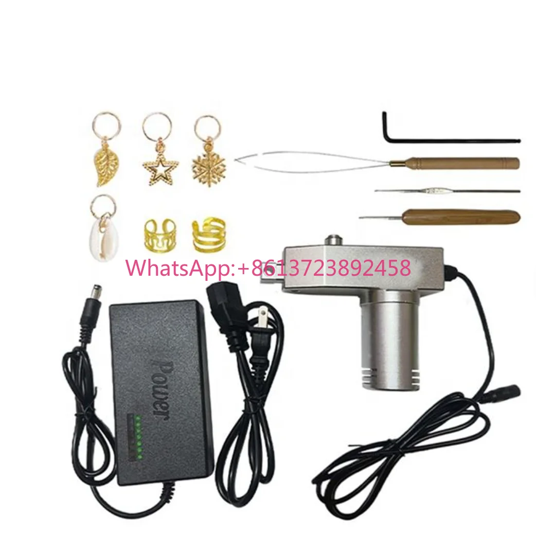 Mini Hair Locking Machine Dreadlocks Instant Loc Machine Upgraded Stainless Steel Handheld Dreadlocks Machine Best Tool