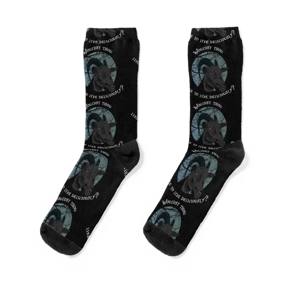 

Black Phillip, Black Phillip Socks anti-slip Thermal man winter Novelties summer Socks Male Women's