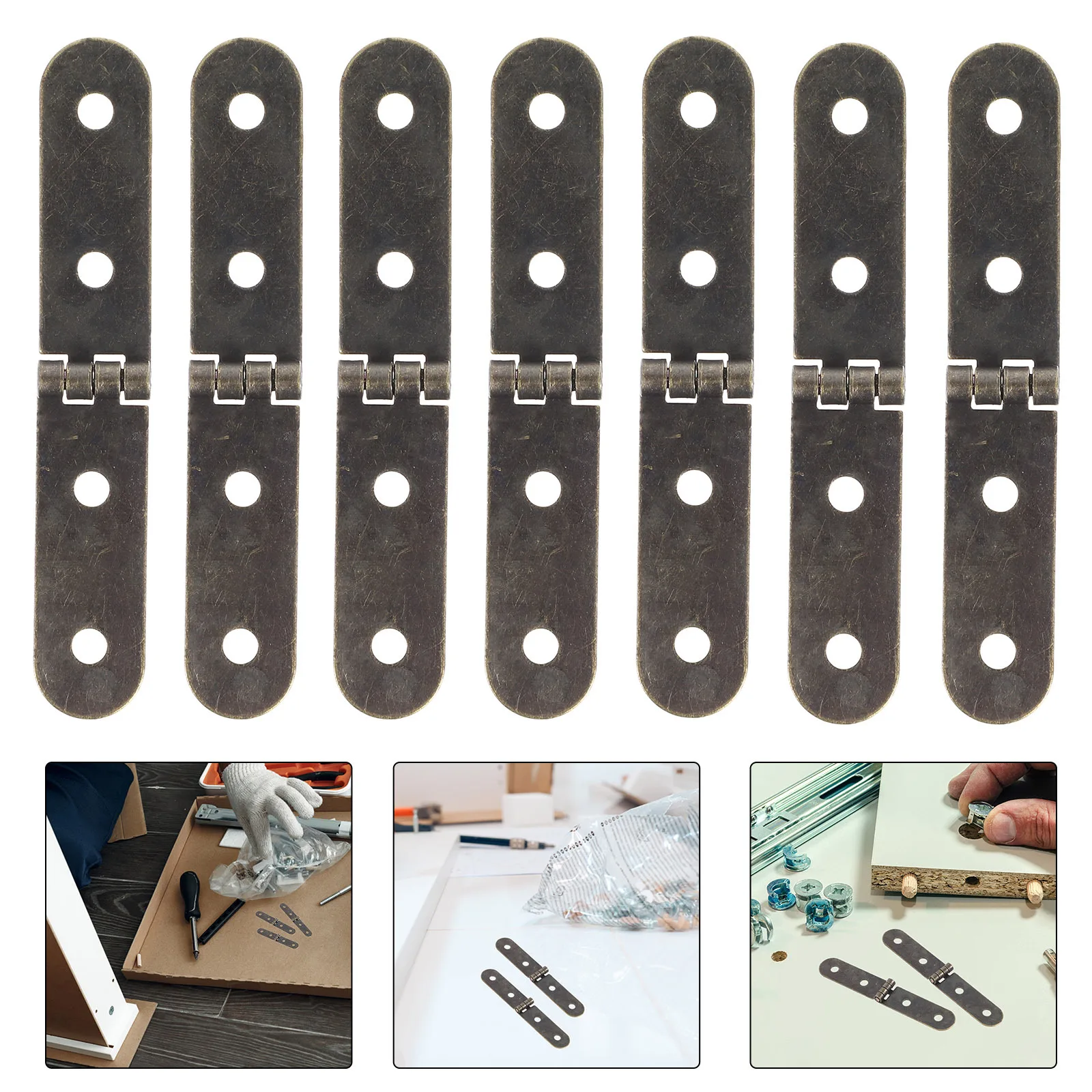 

Wooden Box Hardware Colour Page Cupboard Hinges Cabinet Doors Replacement Chest Iron Handmade Crafts Connector Kit