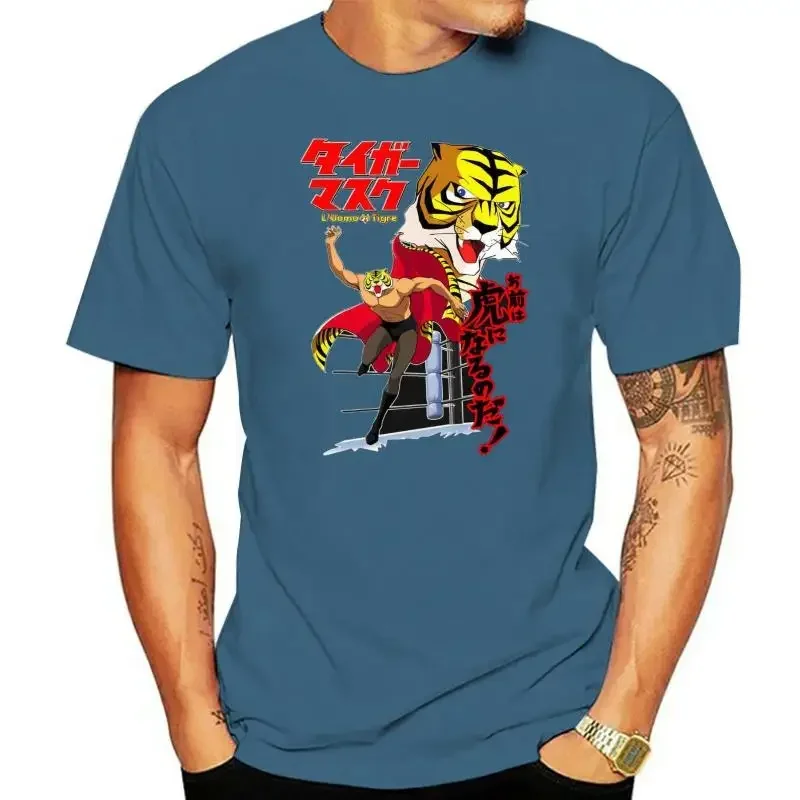 Fashion UOMO TIGRE TIGER MASK CARTOON ANNI 80 PER UOMO E BAMBINO Hot 2024 Summer Men'S T Shirt harajuku funny graphic t shirts