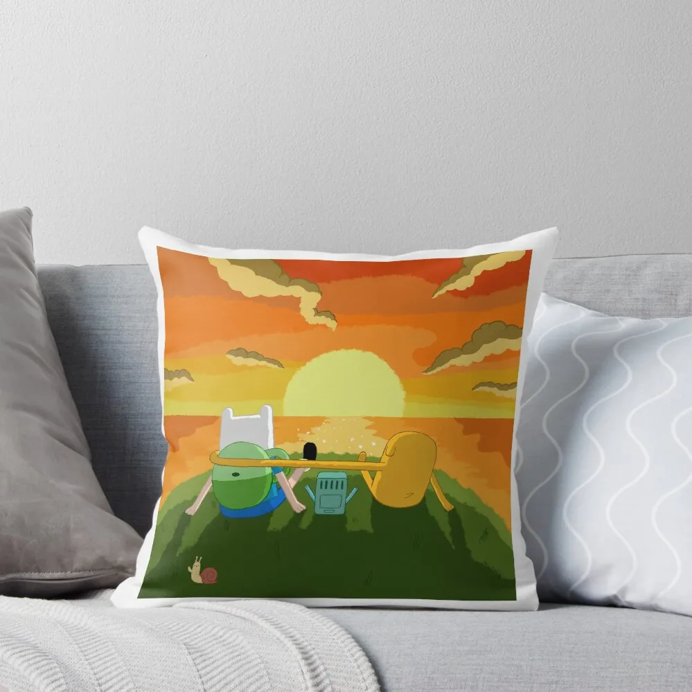 

Adventure time Throw Pillow Cushion Cover Set Custom Cushion Photo christmas supplies christmas cushions covers pillow