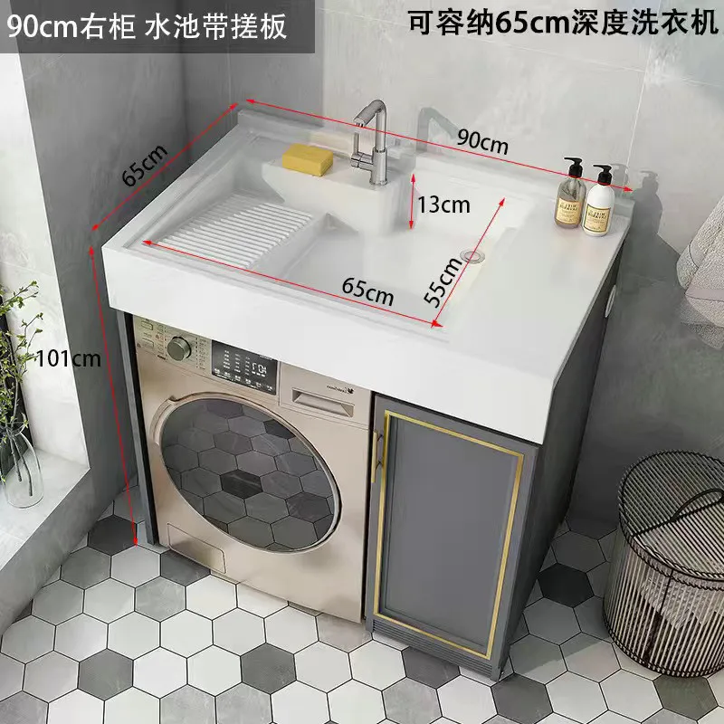 Variant: 90Cm right cabinet