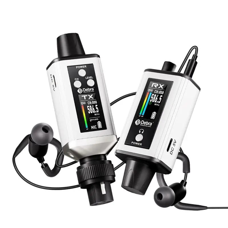 Debra Professional Audio Debra EMX-1 Audio Wireless Monitoring System Rechargea…