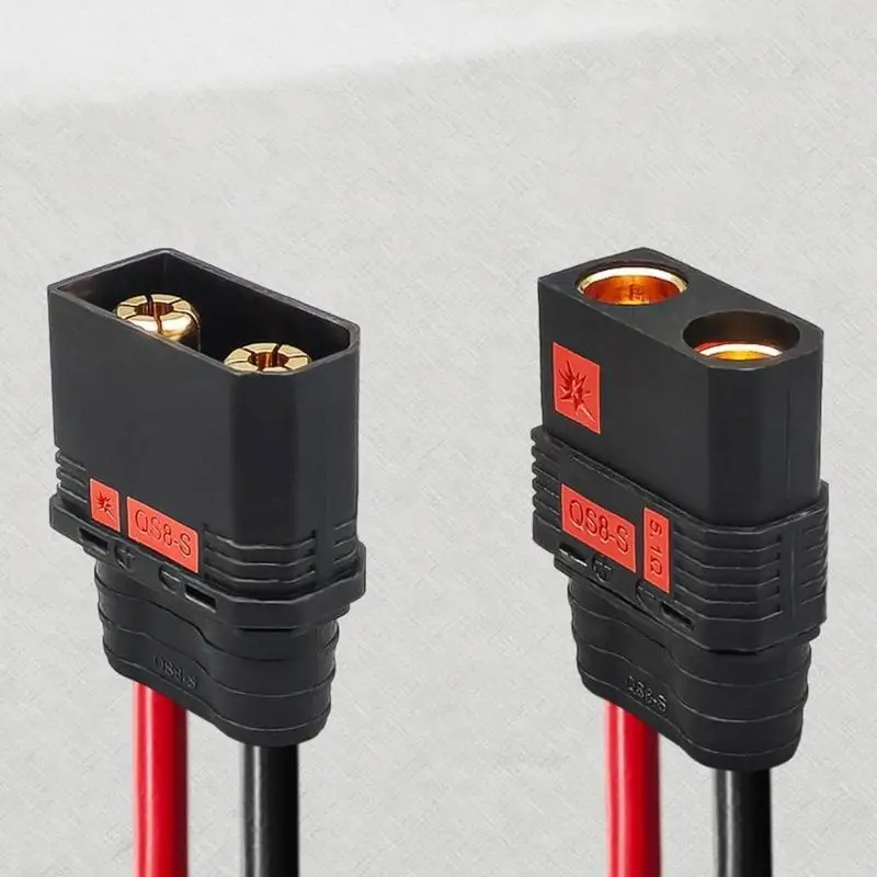 652F QS8-S Male/Female Plugs Battery Resistant Connector Connector Energy Plugs Power Tool Replacement Accessories