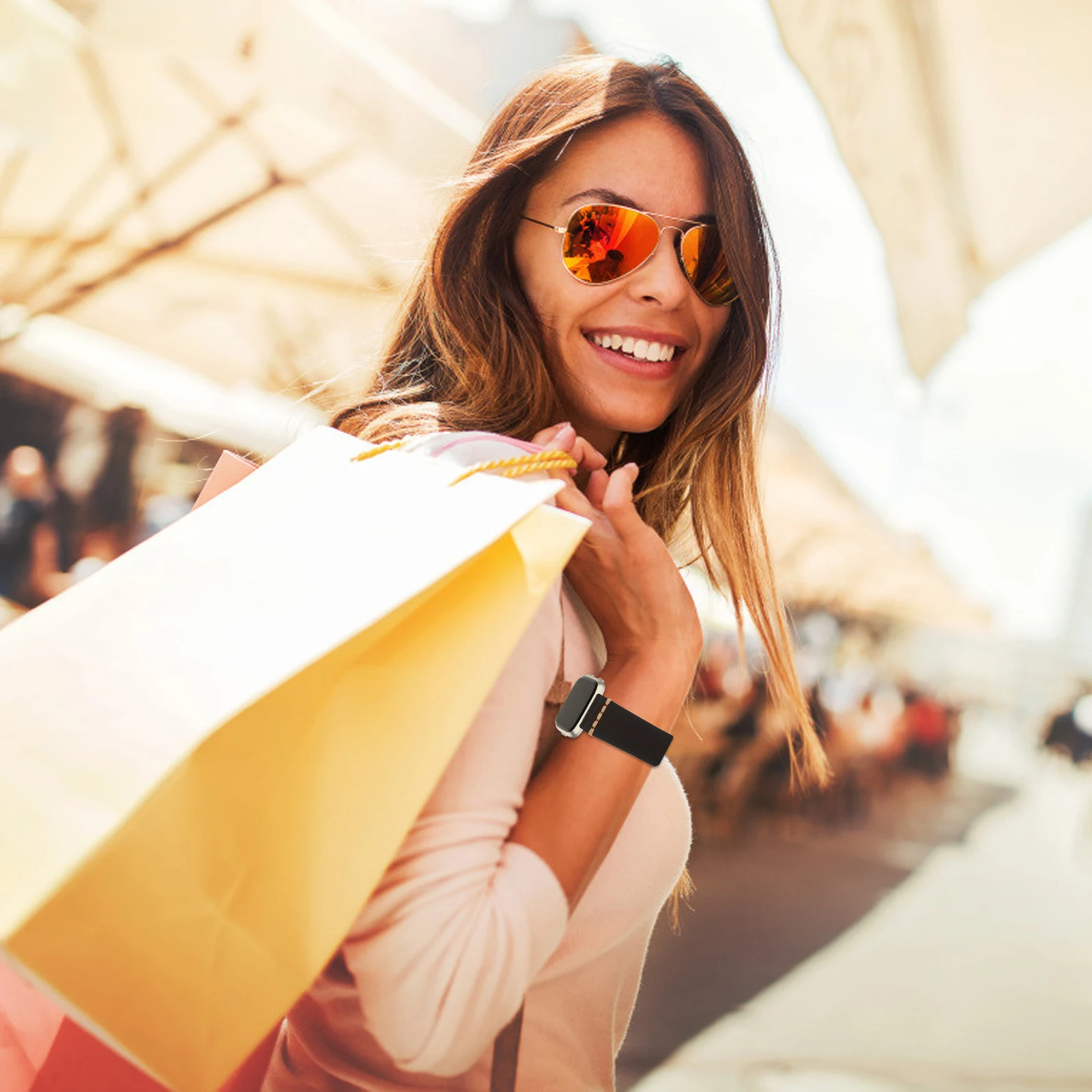 

20 Mm Wrist Band Watch Strap Quick Release for Wristband Fashion Cowhide Clasp Male