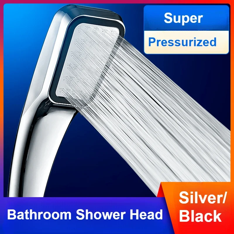 

300-отверстий, насадка для душа под давлением, ручная насадка для душа, квадратная насадка для душа, экономия воды, насадка для распыления осадков, аксессуары для ванной комнаты