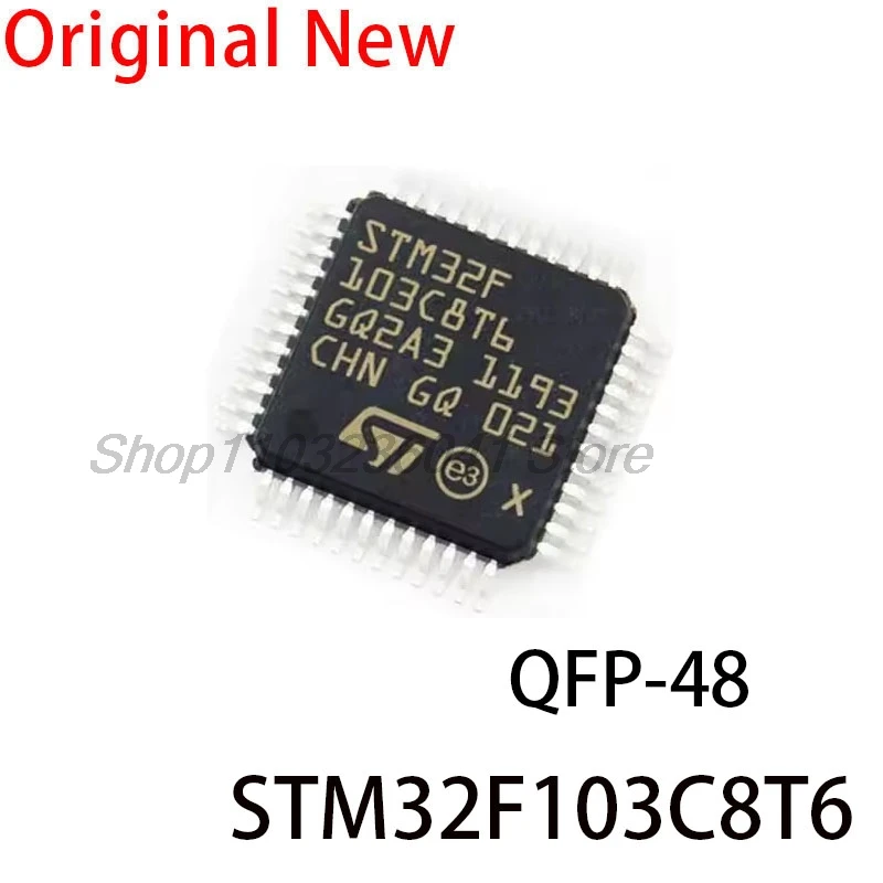 (5piece)100% New STM32F103C8T6 STM32F 103C8T6 QFP-48 Chipset