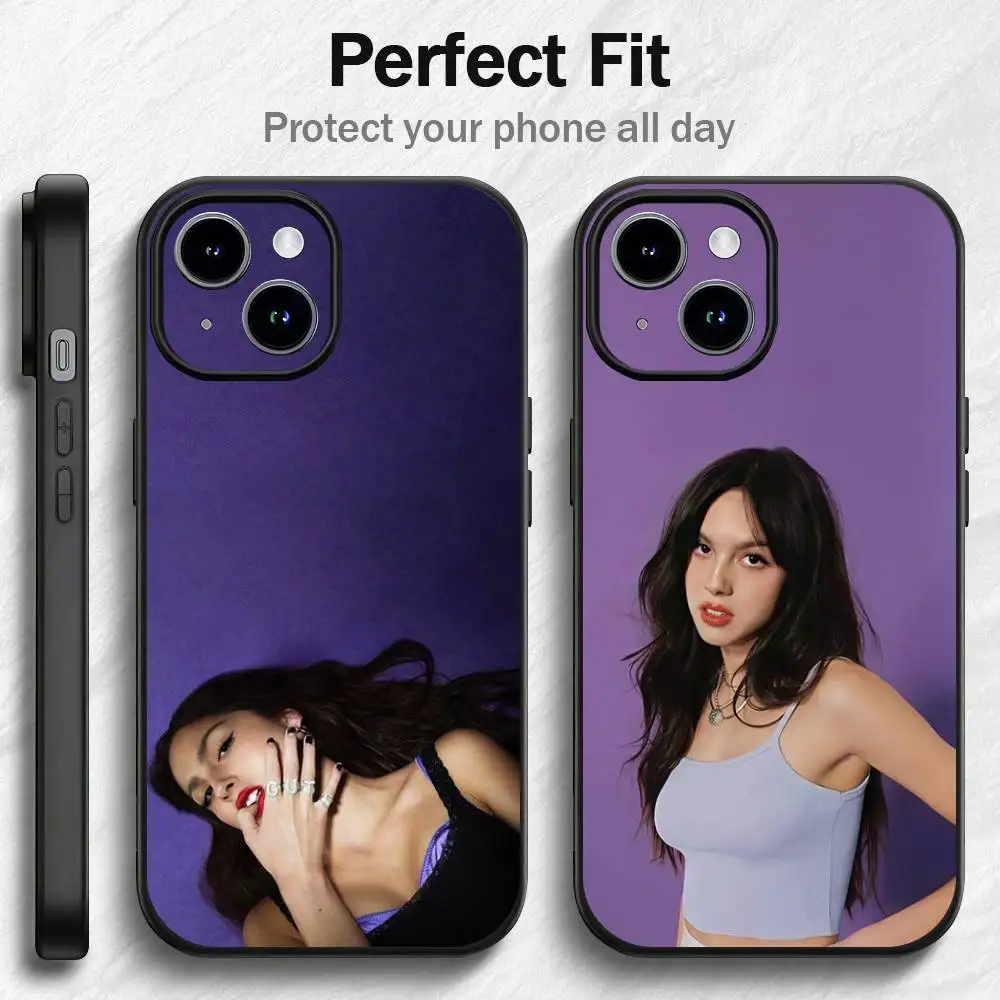 حافظة هاتف Singer O-Olivias R-Rodrigos لهاتف آيفون 17 16 15 14 13 12PRO MAX PLUS حافظة صغيرة من مادة البولي يوريثان الناعمة والصديقة للبشرة #1