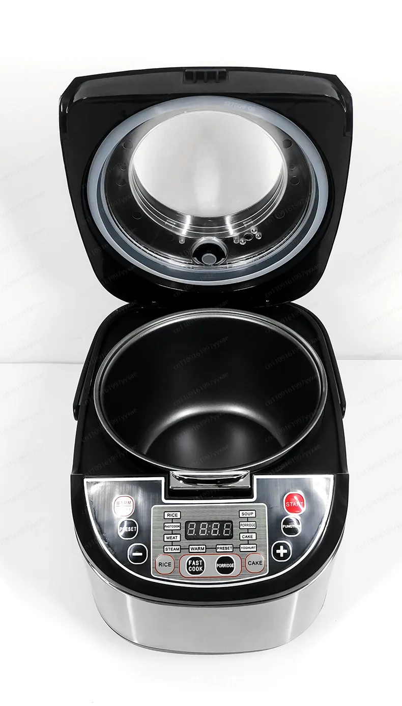 

Умная цифровая рисоварка из нержавеющей стали на 5 л с LED-дисплеем для дома