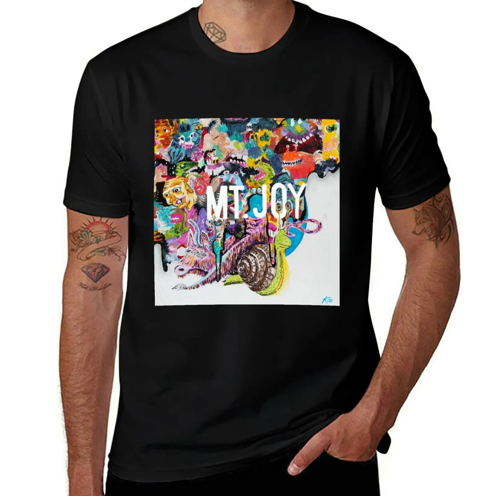 MT JOY T-Shirt Sweat Resistant Workout Tee Shirt