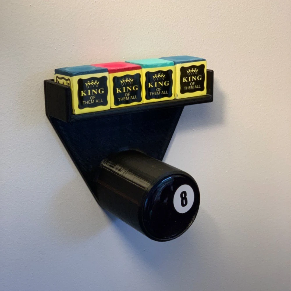 

2pcs Billiards Snooker Billiards Chalk Stands Triangular Wall Hanging Racks Hanging Ornament Storage Rack Stands & Accessories