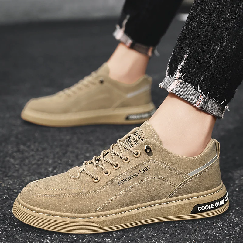 Men All Match Canvas Casual Sneakers Light Vulcanized Outsole Anti Abrasion Upper Weekend City Street Footwear