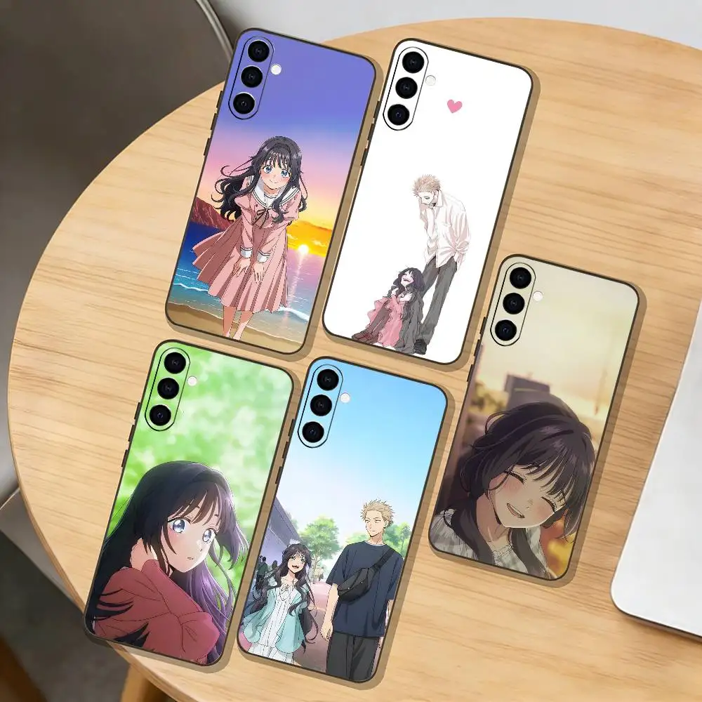 K-Kaoru H-Hana Wa Rin To Saku  Phone Case For Samsung Galaxy A73,A72,A71,A70,A53,A52,A51,Others Soft Black Cover