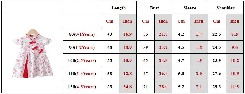 Chinese Style Girl Princess Dress Cheongsam Costume Flower Design Party Clothes Children Summer Fashion Baby Girl Birthday A537