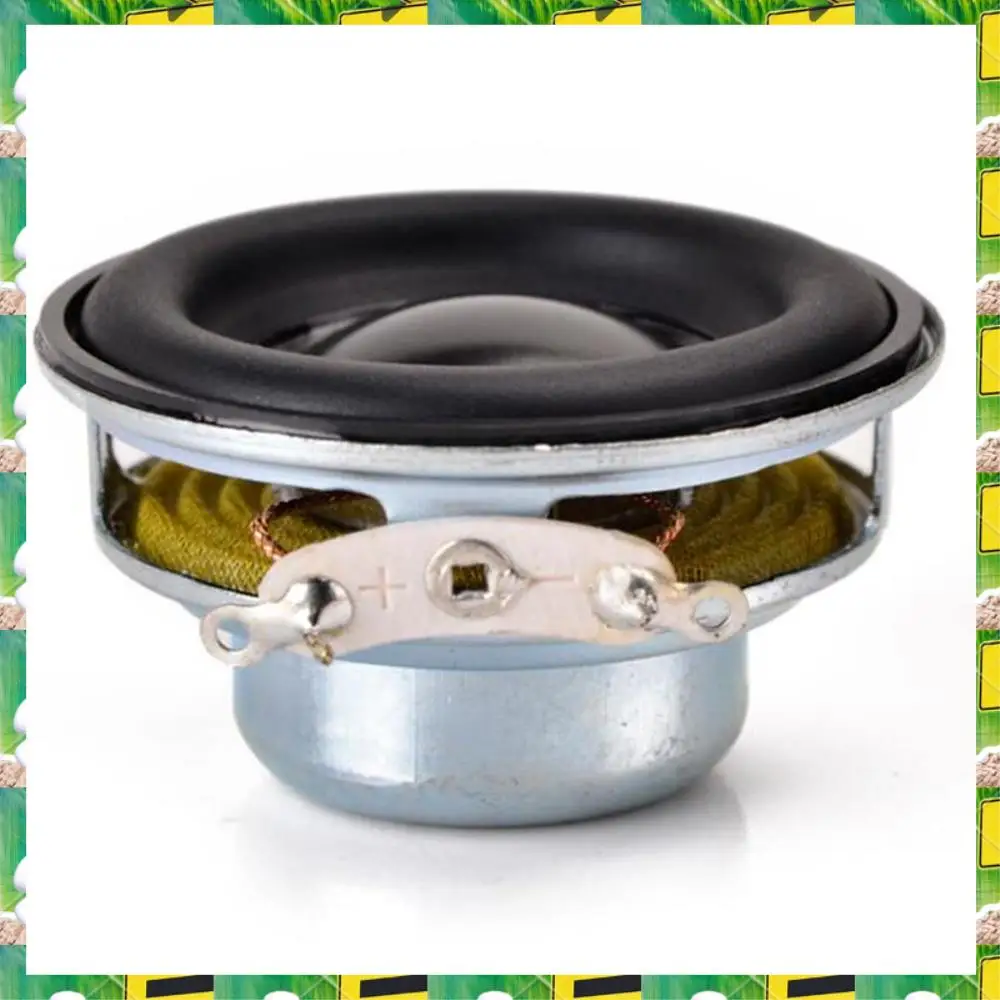 3C الإلكترون 2 قطعة 40 مللي متر مكبرات صوت صغيرة محمولة 16 كور 4 أوم 5 واط كامل المدى المتكلم المطاط الجانب مكبر الصوت المغناطيسي ، 2 قطعة 4