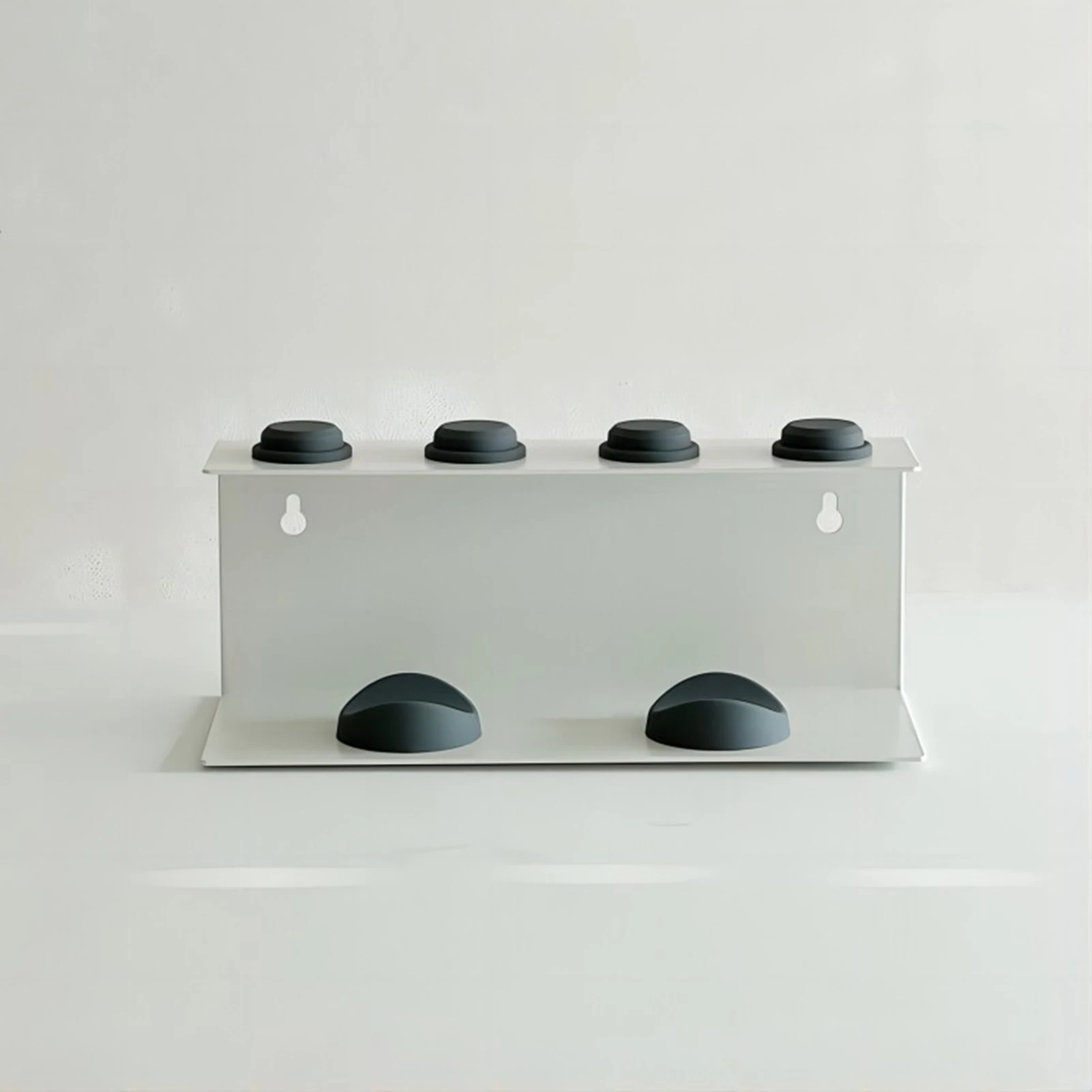 Bathroom Hair Dryer Holder Multi-Functional Curling Wands Hair Dryer Rack Suitable for Home Restaurant Hotel view 4