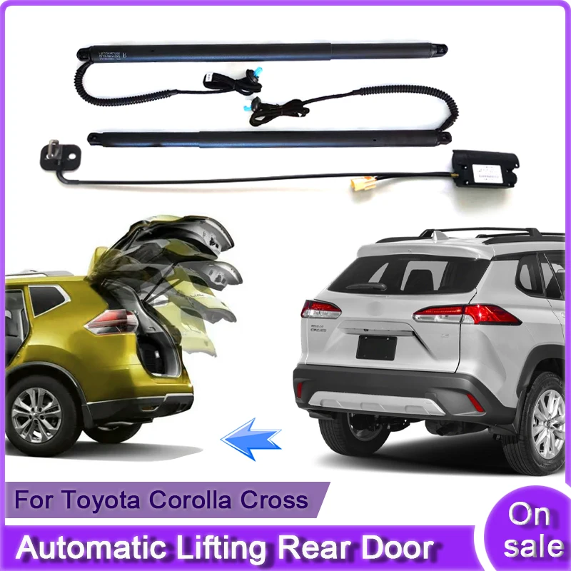 For Toyota Corolla Cross 2020~2024 Car Electric Tailgate Lift System Kit Auto Tail Gate Opener Automatic Lifting Rear Door