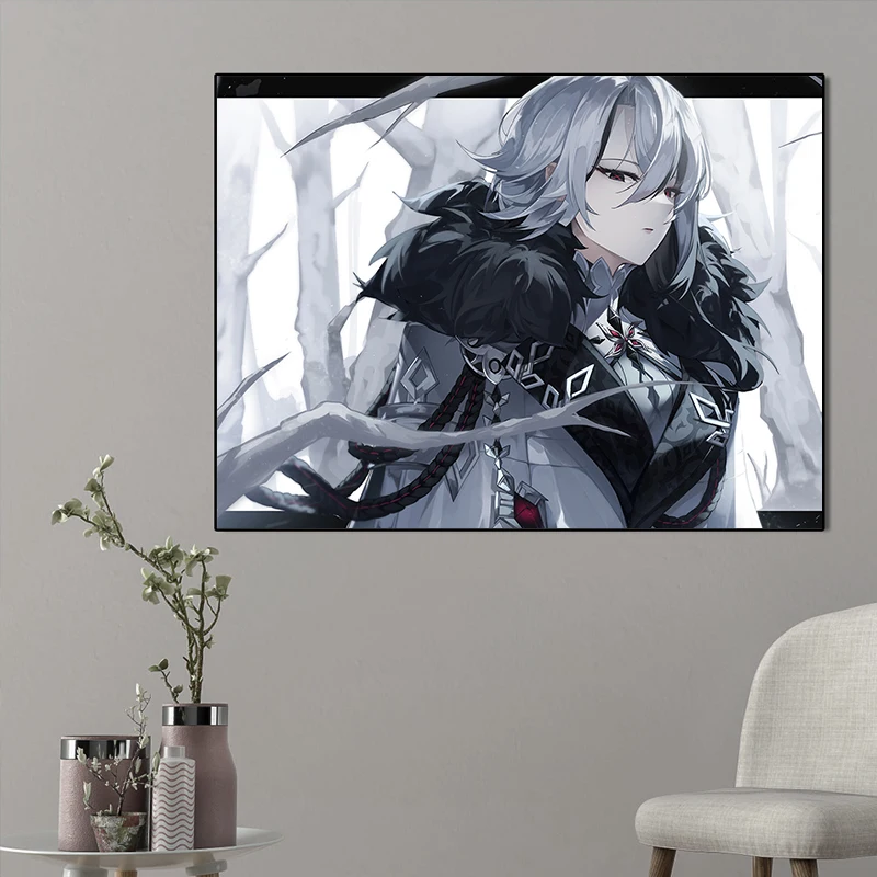 Game Anime Genshin Impact Gift New Diamond Painting Character Poster Mosaic Cross Stitch Kit Diamond Embroidery Room Decor