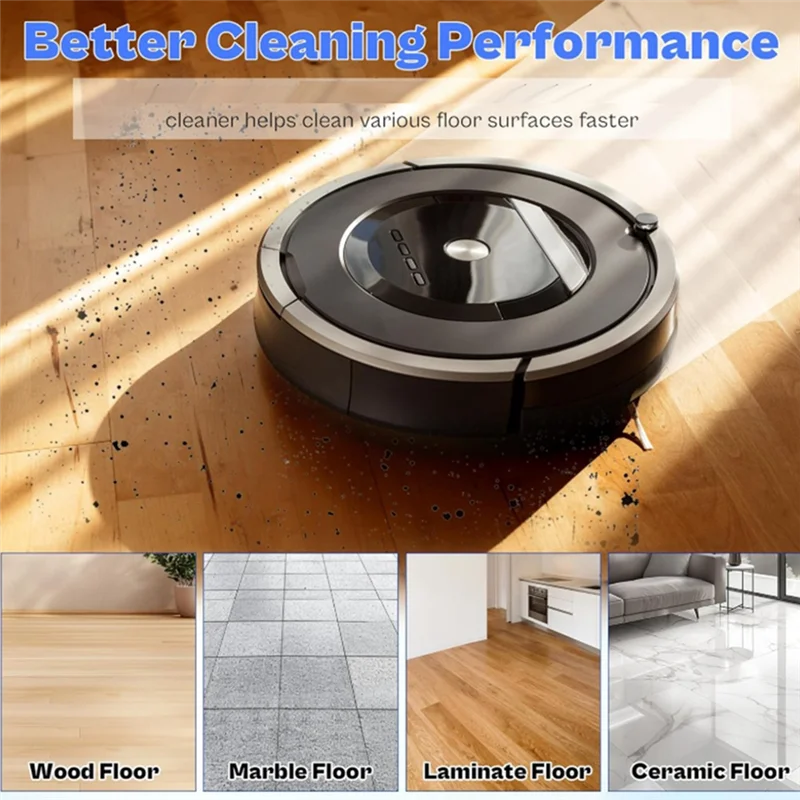 

BAAM-For Eufy X10 Pro Omni Vacuum Cleaner Accessories Roller Side Brush Filter Mop Pad Dust Bag Ultra Durable Accessories