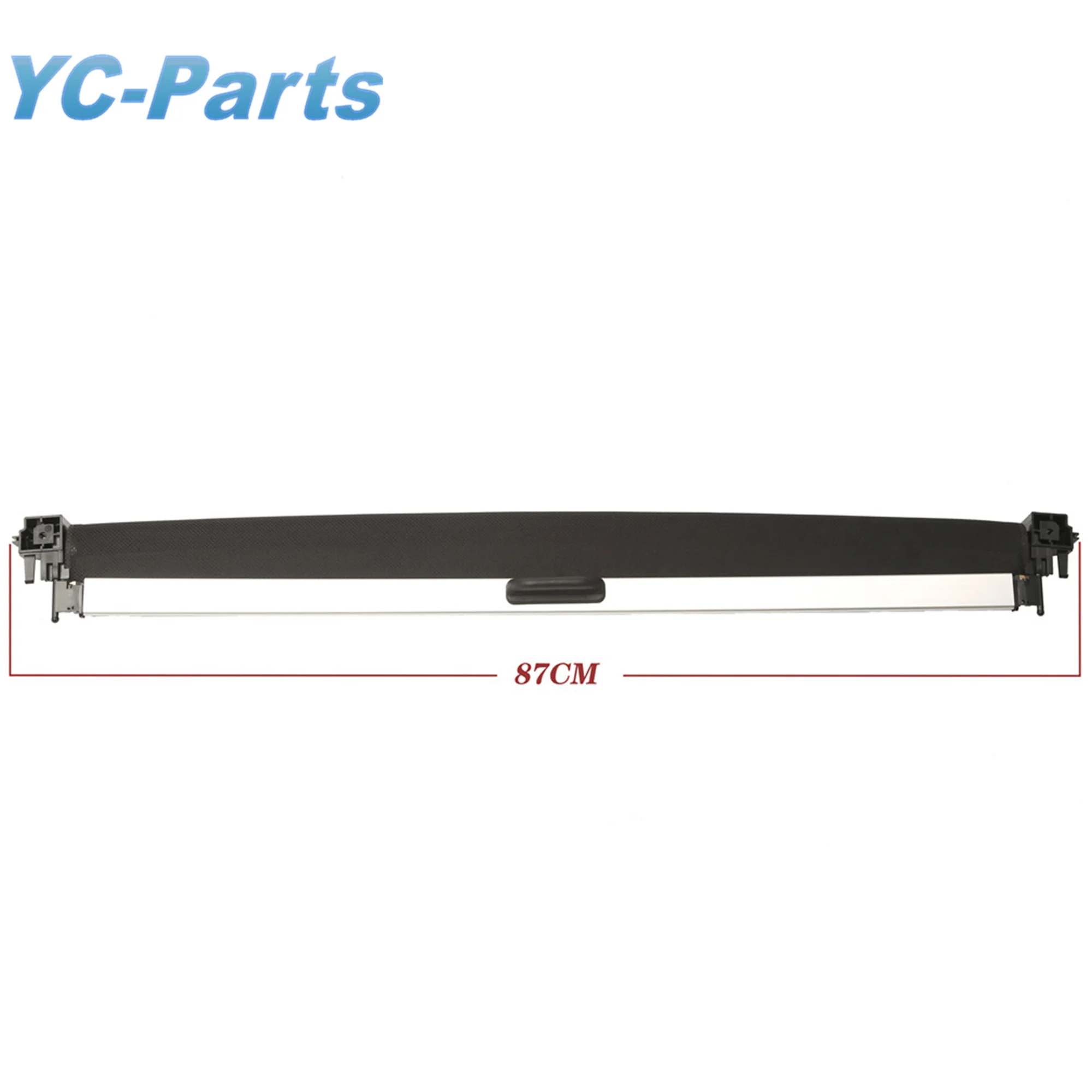 6J0877307A Black Sunroof Roller Shutter Sunshade Curtain Blind Assembly 87cm for SEAT Ibiza 2009-2017