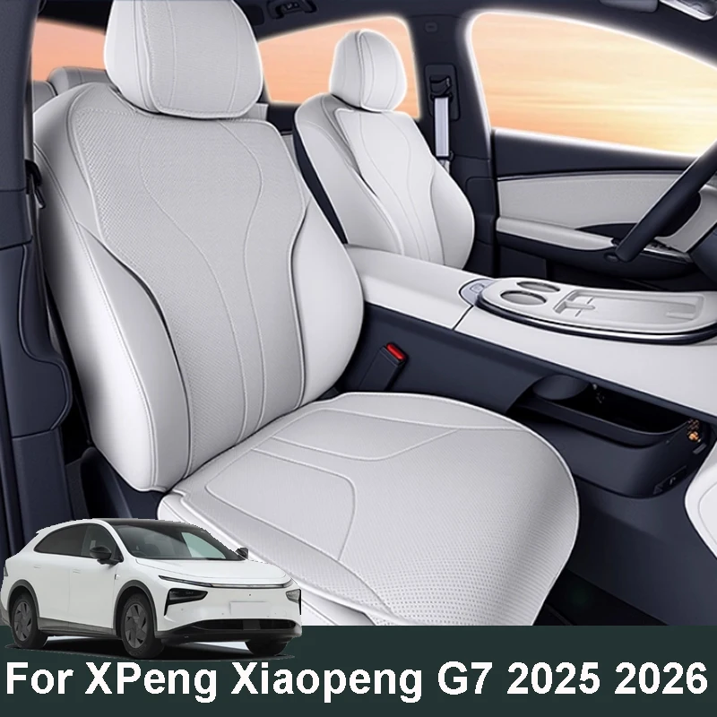 

For XPENG Xiaopeng G7 2025 2026 Car Cushion for All Seasons Breathable Seat Cover Interior Decoration Accessory