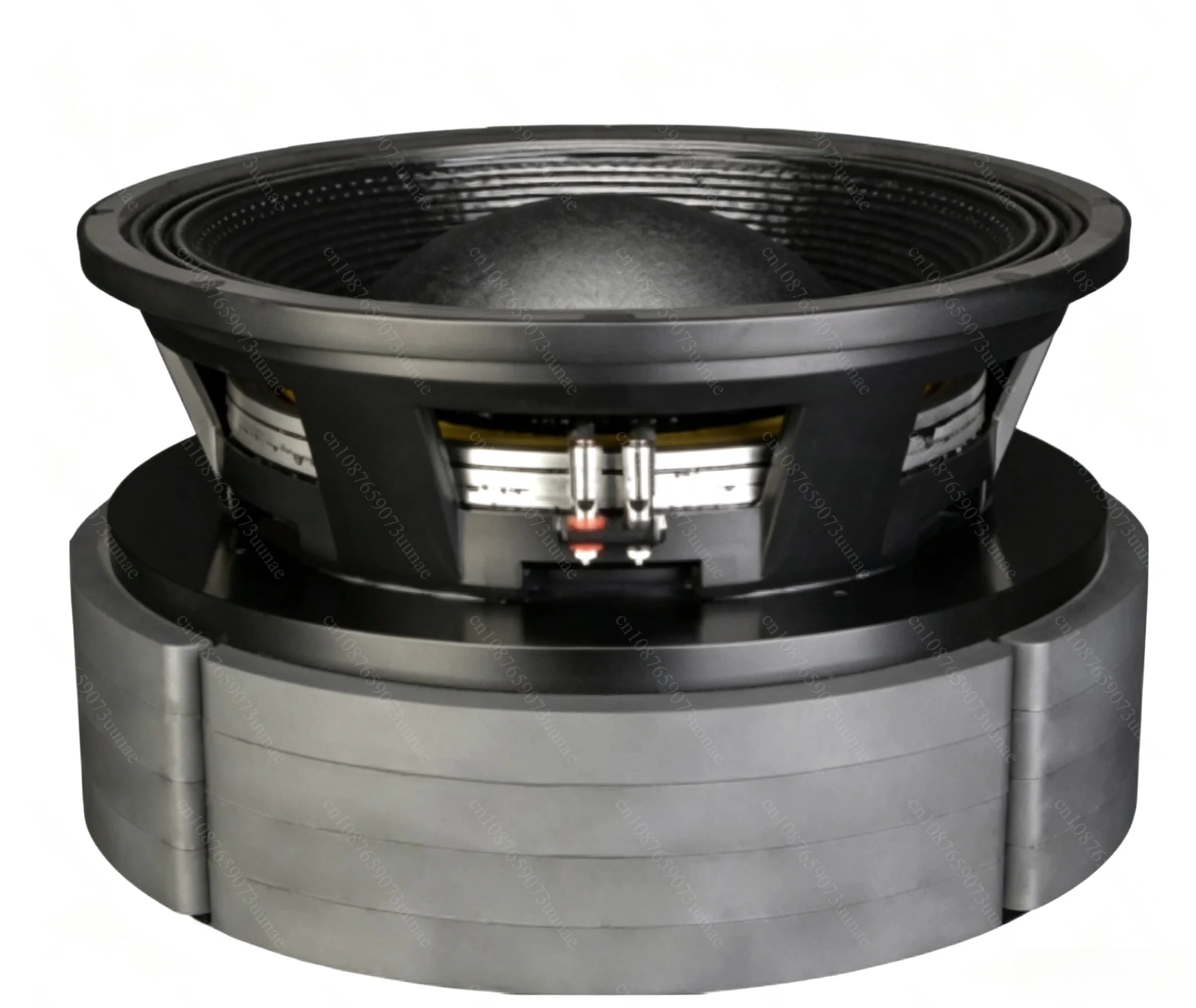 15 Inch High Power Woofer 4 Magnets 180-Core Bass Speaker 3000W High Temperature Resistant Voice Coil for Stage Audio System