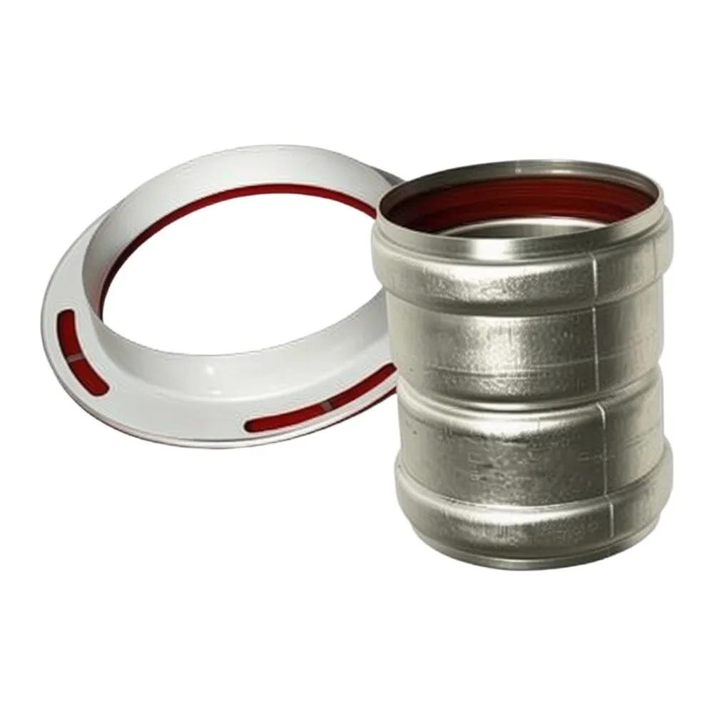 Aluminum For Exhaust Elbow Fitting for Wall-Mounted Boilers Thermally Stable Design for Continuous Heating System Operation