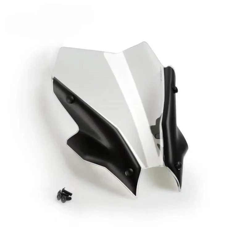 Motorcycle Sport Windshield Visor Black WindScreen Viser Fits For YAMAHA NEW MT-09 2021 2022 2023 MT09 21-23 FZ09 FZ-09 image 5